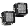 Rigid Industries D-XL Pro Flood Diffused Lights - Black - Pair