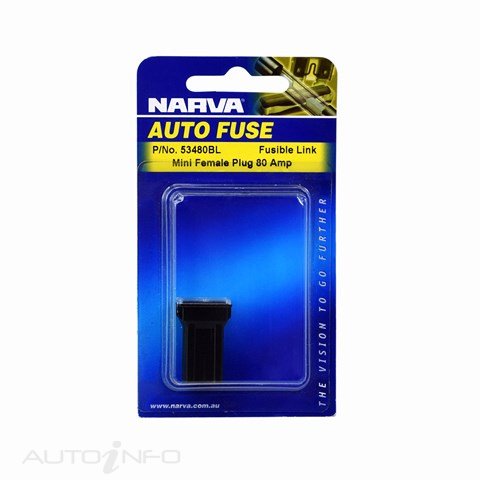 Narva Fuse Link Mini Femaleplg 80A - 53480BL