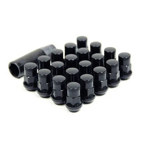 KICS Muteki SR35 Lug Nuts Closed End - Black - 12 x 1.5