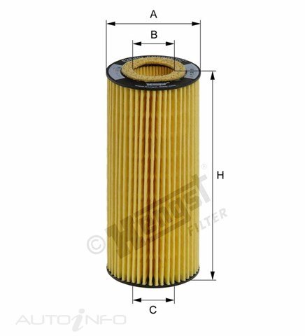Hengst Oil Filter Bmw 3 5 6 7 X3 X5 X6 Diesel - E28H01D26