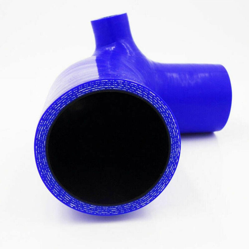 Blue Silicone Air Intake Induction Pipe to suit Nissan Navara D22 ZD30 3.0L — image 1