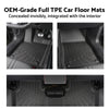 Floor Boot Frunk Mat Set 3D All-Weather to suit Model Y 2025-On Juniper RHD — image 5