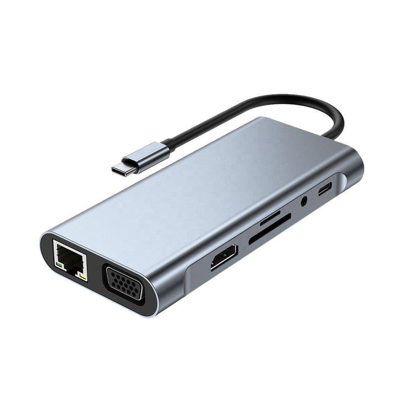 11-in-1 USB-C Hub Adapter to suit MacBook Pro & iPad Pro — image 1