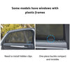 Mazda CX-9 2016-2025 UV Protection 2x Rear Car Window Sun Shades Suitable
