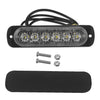 10x Amber Strobe Light 6 LED Grill Mount Flashing Beacon to suit Recovery B — image 2