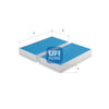 UFI Filters Cabin Air Filter 34.215.00