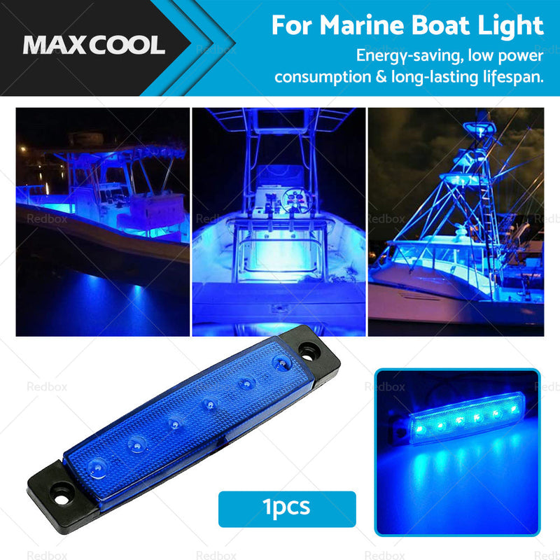 12V Marine Boat LED Deck Courtesy Lights Waterproof Stern Transom Light 1x