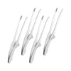 4x Self-Standing Grill Tongs to suit Non-Slip Cooking — image 1