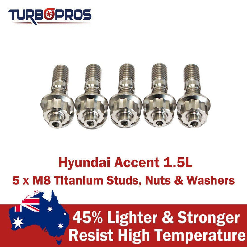 Hyundai Accent 1.5L Titanium Turbo Charger Stud Kit
