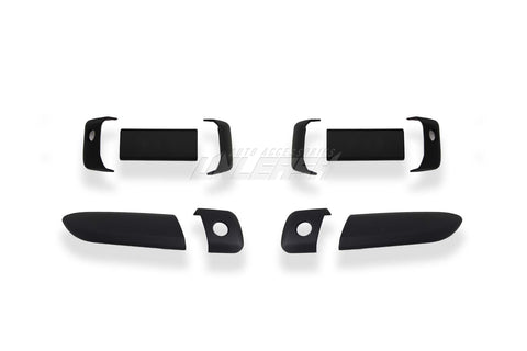 Black Door Handle Covers for Toyota Hiace 2005-2019