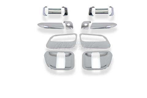 Chrome Door Bowl &amp; Handle Cover Kit for Toyota Hiace 2005-2019