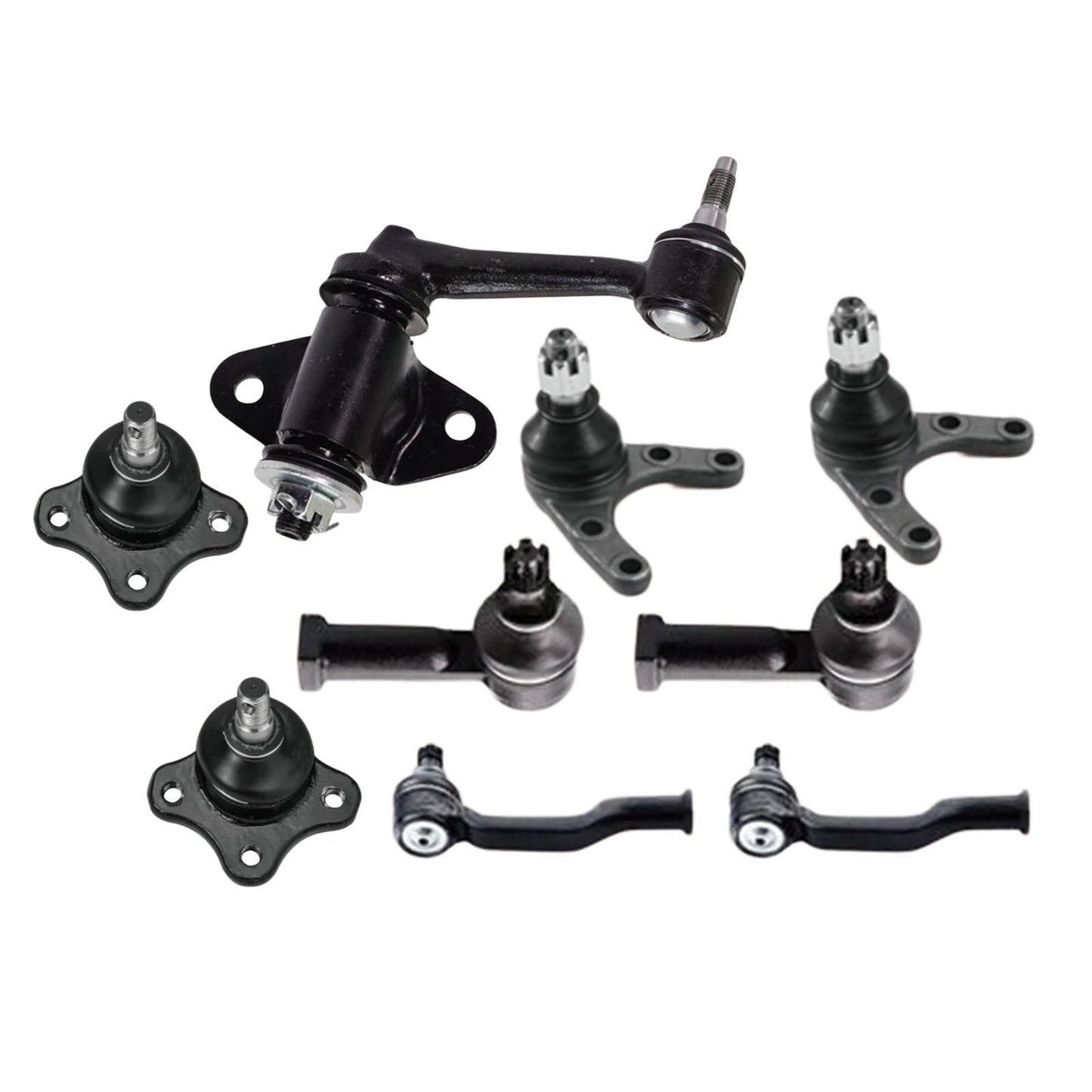 Ball Joint, Tie Rod End & Idler Pitman Arm Kit Suitable For Mazda B2600 UF 1989-1998