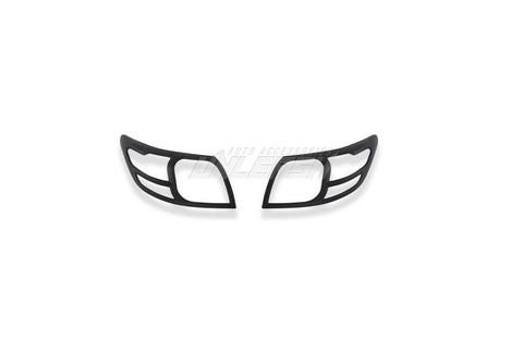 Black Headlight Cover/Surrounds for Toyota Hilux Vigo 2012-2015