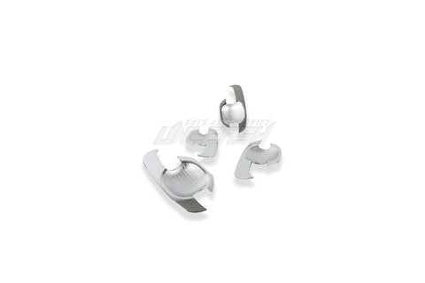 Chrome Door Handle Bowl Insert Covers for Toyota Hilux Vigo 2005-2015