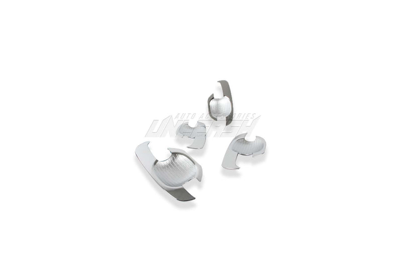 Chrome Door Handle Bowl Insert Covers for Toyota Hilux Vigo 2005-2015