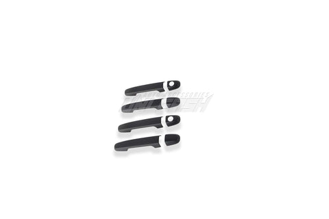 Black Door Handle Covers for Toyota Hilux Vigo 2005-2015