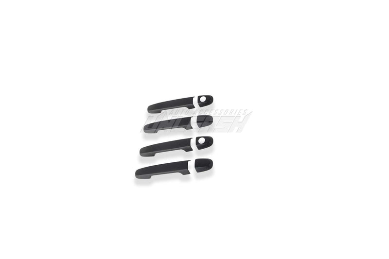 Black Door Handle Covers for Toyota Hilux Vigo 2005-2015