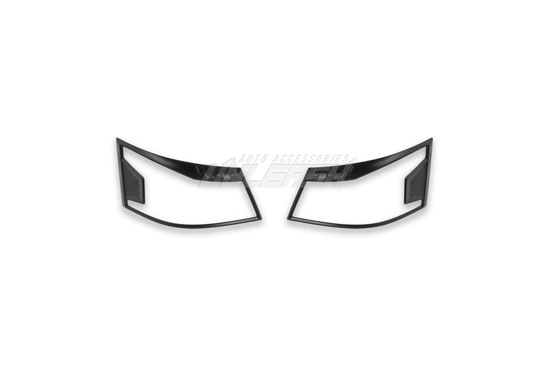 Black Headlight Cover/Surrounds for Nissan Caravan NV350 2012-2017