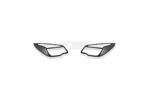 Black Headlight Cover/Surrounds for Holden Colorado 2012-2016