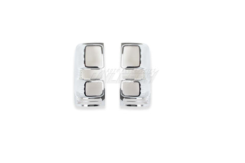 Chrome Taillight Covers/Surrounds for Holden Colorado 2012-Current