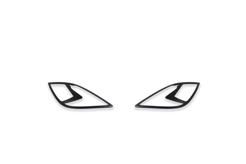 Black Headlight Cover/Surrounds for Mazda BT-50 2012-2020