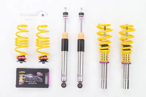 KW Automotive Variant 3 Inox-Line Coilovers (A4 07-15/A4 Allroad 09-16/A7 10-18) — fits Audi A4 Allroad