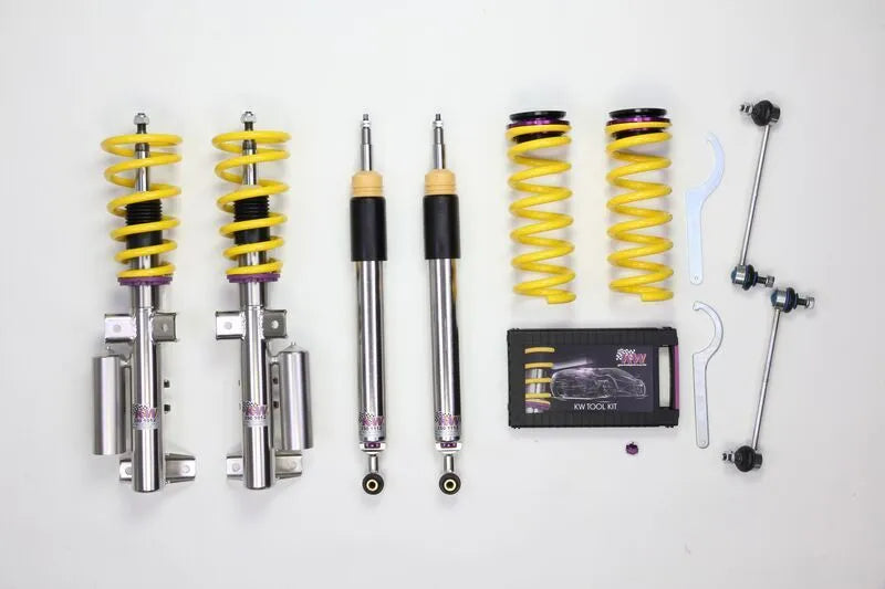 KW Automotive Variant 3 Inox-Line Coilovers (C-Class 07-14) — fits Mercedes Benz C-Class