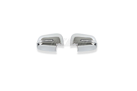 Chrome Mirror Cover with LED Lights for Mitsubishi Triton MQ 2015-2018