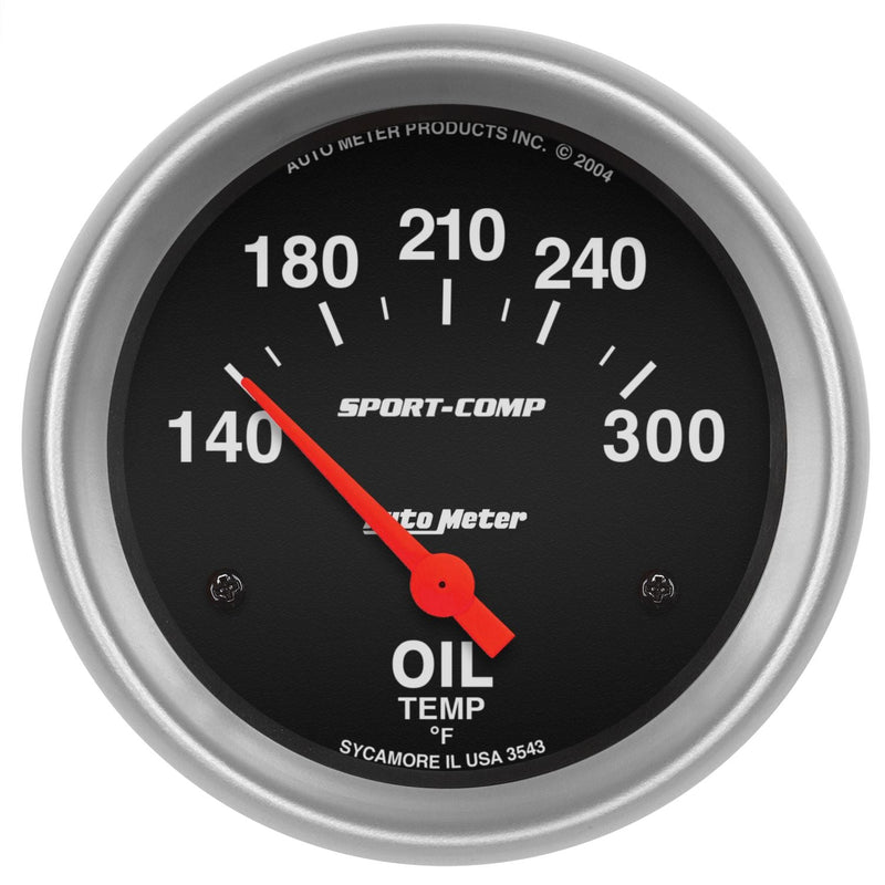 AutoMeter Sport-Comp 2-5/8in Oil Temp AU3543