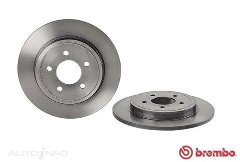Brembo Disc Rotor Rear for Escape Mazda Tri 06-On - 08.B412.11