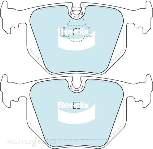 Bendix Brake Pads Euro Rear Bmw 3SER - DB1397EURO+