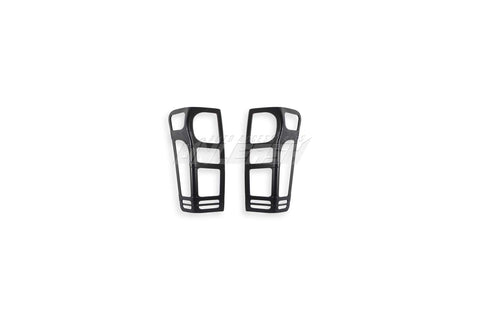 Black Taillight Covers/Surrounds for Isuzu D-MAX 2012-2019