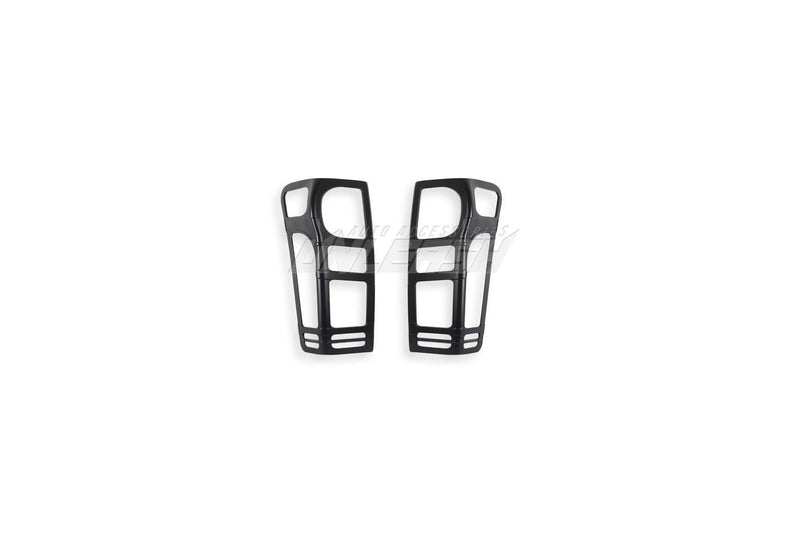 Black Taillight Covers/Surrounds for Isuzu D-MAX 2012-2019