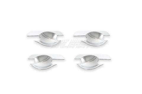 Chrome Door Handle Bowl Insert Covers for Nissan Navara D40 2005-2015