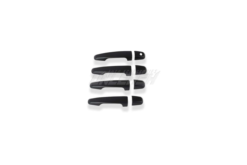 Black Door Handle Covers for Mitsubishi Triton 2005-2015
