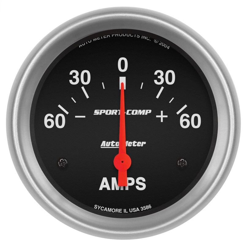 AutoMeter Sport-Comp 2-5/8in Ammeter AU3586