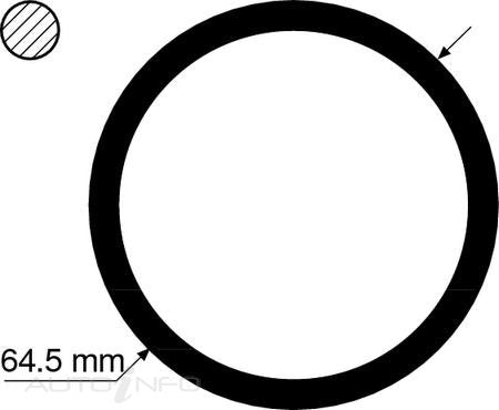 Tridon Thermostat Gasket Holden Commercial V8 Vn> VT - TTG51