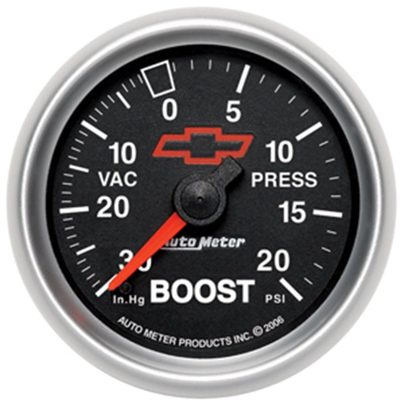 AutoMeter 2-1/16in Mech. Boost/Vac 30PSI AU3607-00406