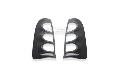 Black Taillight Covers/Surrounds for Toyota Hilux Vigo 2005-2011