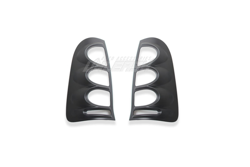 Black Taillight Covers/Surrounds for Toyota Hilux Vigo 2005-2011