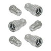 3 Sets 1 or 2 Inch BSP Hydraulic ISO Poppet Quick Release Couplings to suit — image 3