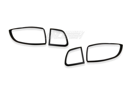 Black Taillight Covers/Surrounds for Holden Colorado 7 SUV 2012-Current