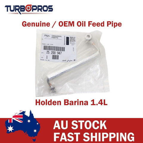 Holden Barina 1.4L Genuine Turbo Charger Oil Feed Pipe