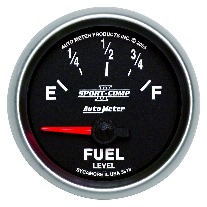 AutoMeter 2-1/16 Fuel Level 0-90 Ohms AU3613