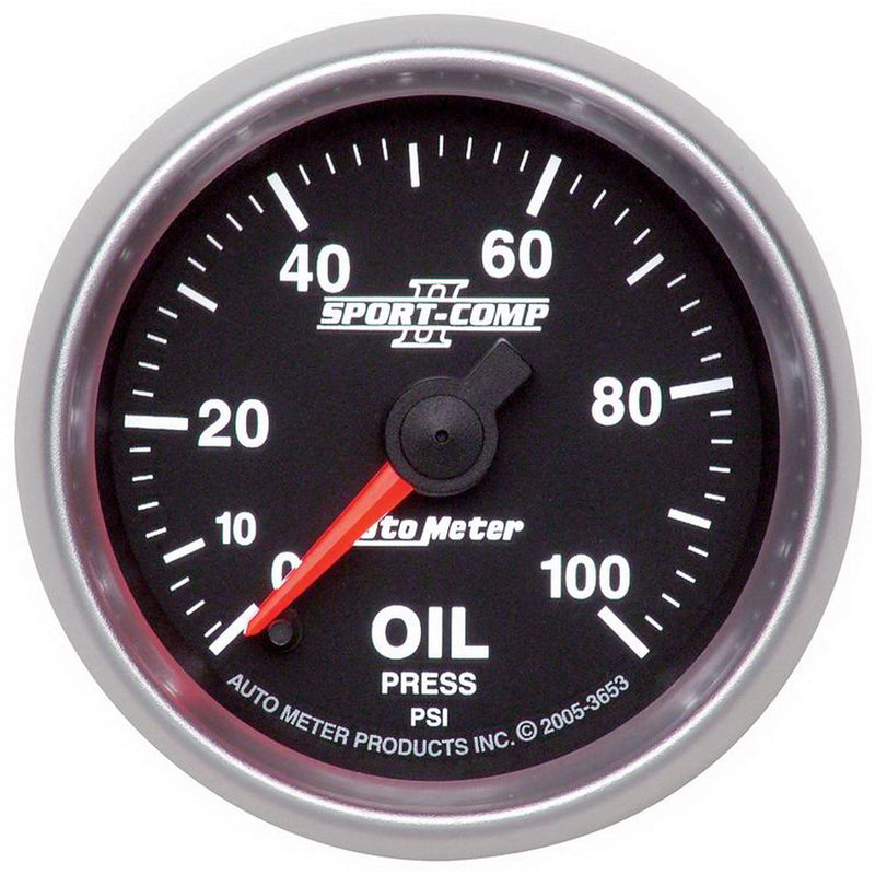 AutoMeter 2-1/16in Oil Pressure 0-100 PSI AU3653