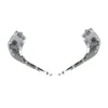 Left & Right Front Lower Bumper Molding Chrome Trim (Pair) to suit Mitsubishi ASX — image 2