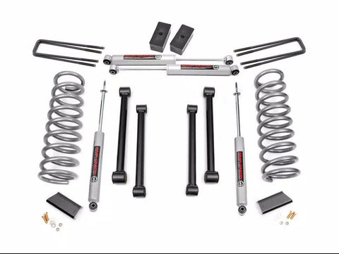 Rough Country 3" 3 Inch Lift Kit Dodge 1500 2WD 2000-2001 Liftkit
