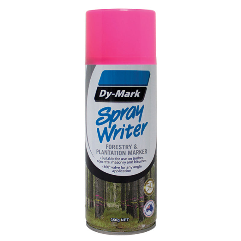 Dymark Paint Spray Writer Fluoro Pink Aersol Can/350G