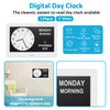 7 Inch LED Large Digital Day Clock Calendar to suit Home Office — image 4
