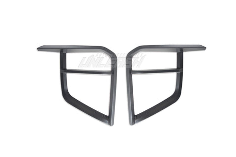 Black Fog Light Covers/ Surrounds for Mitsubishi Triton 2019-2023